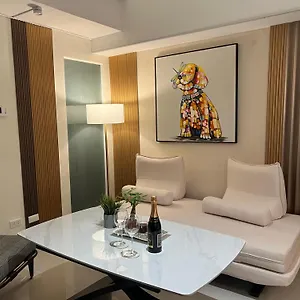 Luxurious European Style Penthouse Modern Ment Cross Of Dreams Okada Solaire Moa Airport Apartment